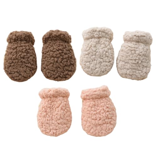 Manoplas de invierno para bebé que evitan manos frías gracias a su forro polar grueso 4