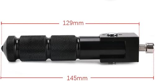 Miniatura 5 de PACEWALKER Estriberas de motocicleta de 0.315 pulgadas (0.315 in), universales, plegables, clavijas de aluminio antideslizantes CNC, compatibles con