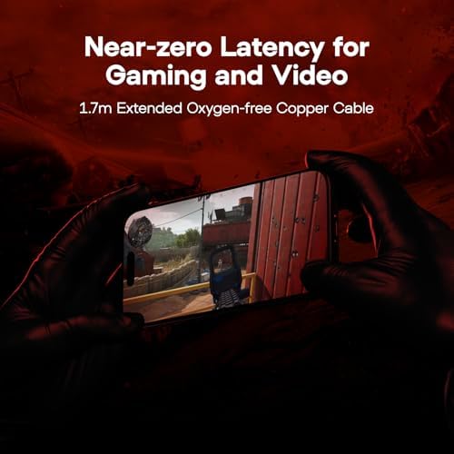 Linsoul SIMGOT EG280 kulak içi monitör, 1DD+1Planar HiFi IEM, mikrofonlu oyun kulaklığı, 1,7 metre ayrılabilir OFC kablosu, USB C adaptörlü, FPS oyunları ve ses müzisyenleri için - Görsel 6