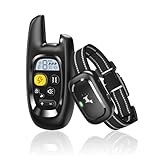 Dog Shock Collar with Remote Control- Training Collar for Small Medium Large Dogs, Electric Collar for Dogs Training Rechargeable, E Collar with Beep, Vibration & Shock-Lock Keypad