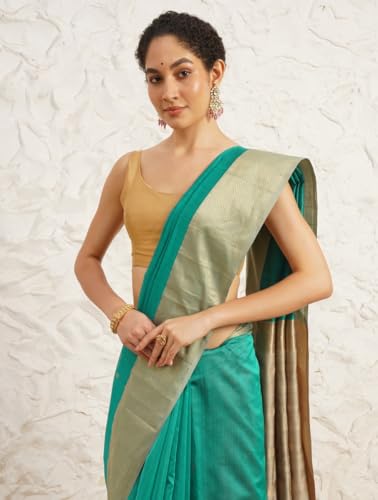 Jaypore maheshwari cotton silk saree – image 3