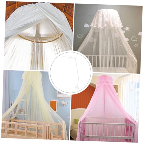 Soportes para mosquitera de cuna estables que evitan caídas del dosel infantil 4