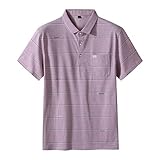 【Estilo】 ： Este polo disponible para un corte grande y alto es una de las camisas más versátiles que un hombre puede tener. Combina fácilmente con nuestros jeans, pantalones, pantalones cortos. Novedosos regalos de cumpleaños y vacaciones.