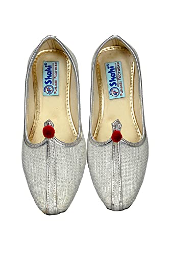 SHAHI PUNJABI FOOTWEAR Boys Designer Red Jutti/Mojari for Kids Ethnic Footwear (SPF-2003)