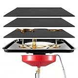 Noroeua 17892 22'' Transmission Drain Pan with Splash Guard - Large Leak-Proof Fluid Catch Pan for Oil Changes Compatible with Most Drain Systems