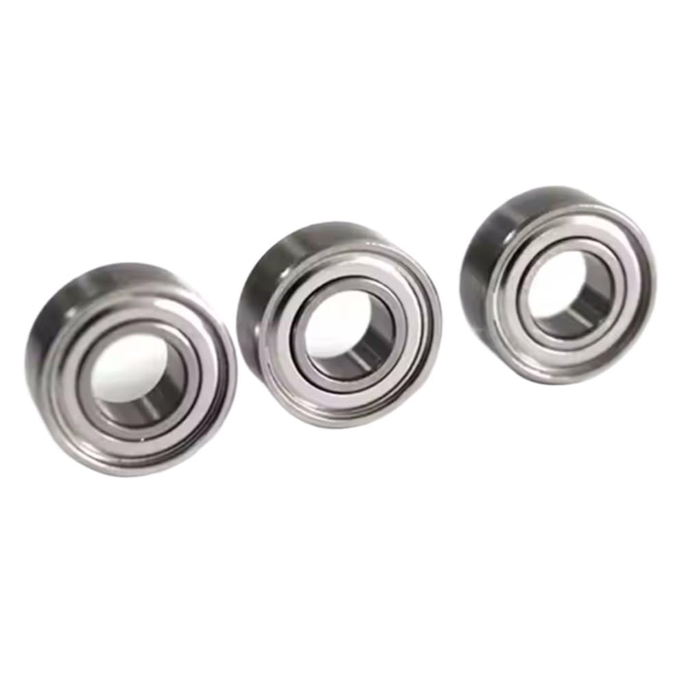10pcs Ball Bearing with Metal Protection, mr mr52zz mr63zz mr85zz mr95zz mr128zz mr137 Series(MR126ZZ 6x12x4mm)