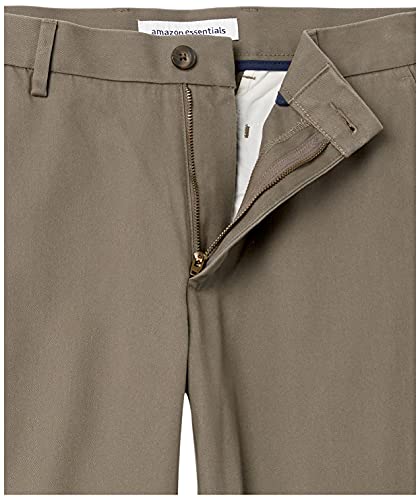 Image of Amazon Essentials Men's Straight-Fit Wrinkle-Resistant Flat-Front Chino Pant