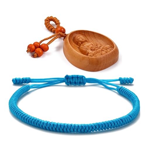 LUCKY BUDDHIST Tibetisches Glücksarmband – Buddhistisches Armband für Herren und Damen,...