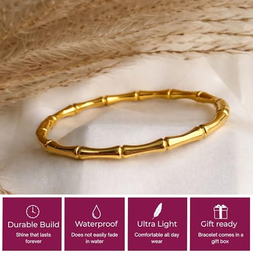 Image of Pixies Anti tarnish Bracelet for women | Hypoallergenic and Waterproof jewelry | Ideal for special occasion gifting | Fashion Jewellery for Women | Comes in a gift box