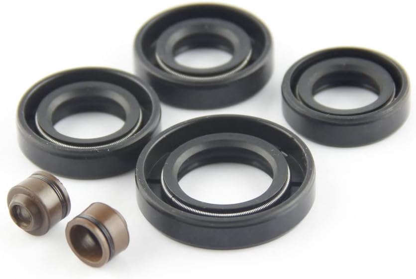 Miniatura 4 de Sello de aceite del motor, kit de sello de aceite del motor para Honda CB100K Super Sport para Honda CL100K100SCL125S Scrambler para Honda SL100K