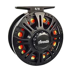 Aventik Fly Fishing Reel 3/4/5/6/7/8/9 Pre-Loaded Fly Reel with Line Combo