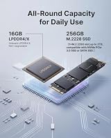 NiPoGi AK1PLUS Mini PC Ιntel Celeron N5095(bis 2,9 GHz) | 16 GB+256 GB SSD – Ansicht 6