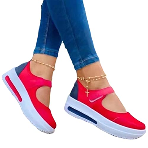 Wrth Women s Flat Shoes Fashion Sneakers Artificial PU Platform Sneaker for Women Walking Shoes Casual