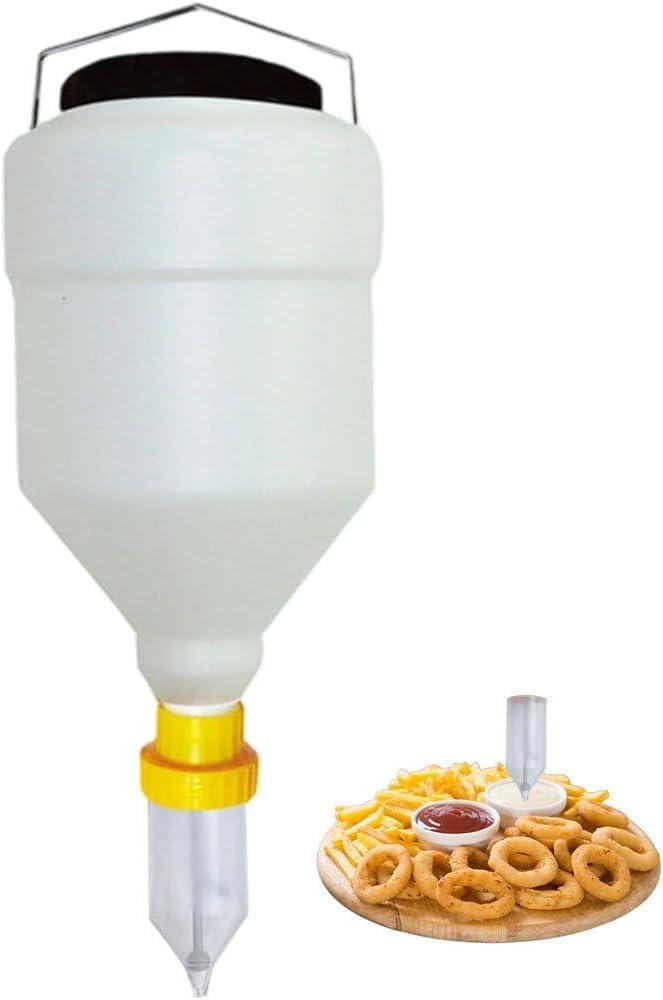 Condiment dispenser hanging anti leak squeeze bottle for ketchup mustard salad sauce
