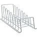 Amazon.com - Organize It All Vinyl Coated Kitchen Wire Lid Plate Rack ...
