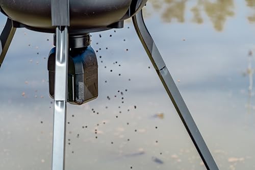 Moultrie 250 lb Pro Hunter III Directional Deer Feeder System - 250lb Hopper and Deer Feeder Kit - Fish Feeder System - Digital Timer System with 10 Daily Feed Times - Moultrie Connect Bluetooth
