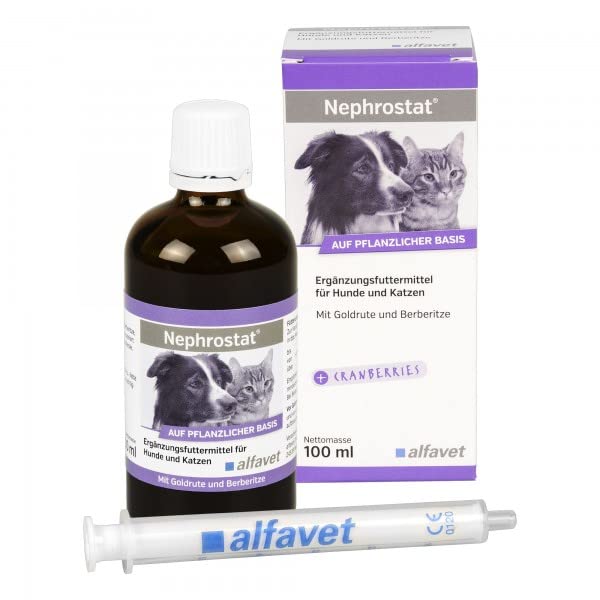 alfavet Nephrostat bei Harnproblemen für Hunde und Katzen - Doppelpack - 2 x 100ml