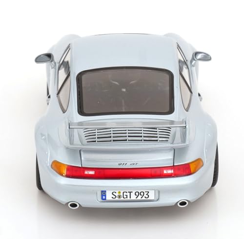 Modelo de auto Porsche 911 GT2 1996 a escala 1:18 miniatura 5