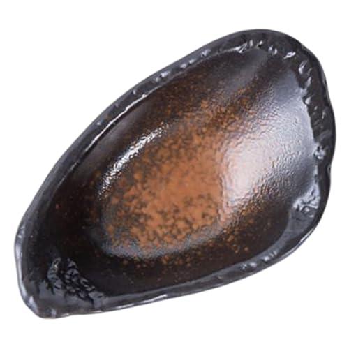 Beavorty Practical Soy Sauce Bowl Ceramic Dipping Plate Small Sauce Bowl for Salad Sushi Stylish Healthy