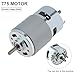 775 Motor 12V 24V Double Output Shaft Micro Motor Double Ball Bearing for Power Tools DIY Toys Electronic Component Motor