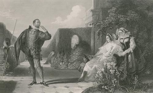 Tableau Toile Malvolio Twelfth Night par Daniel Maclise 60x90cm