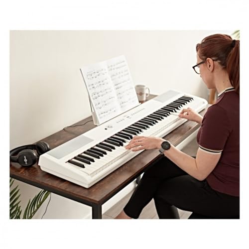 SDP-2 Piano de scène numérique à 88 touches avec mécanique lestée, blanc - Les Beatles, Paul McCartney, John Lennon, RIngo Starr, George Harrison SDP-2 Piano de scène numérique à 88 touches avec mécanique lestée, blanc – Image 4