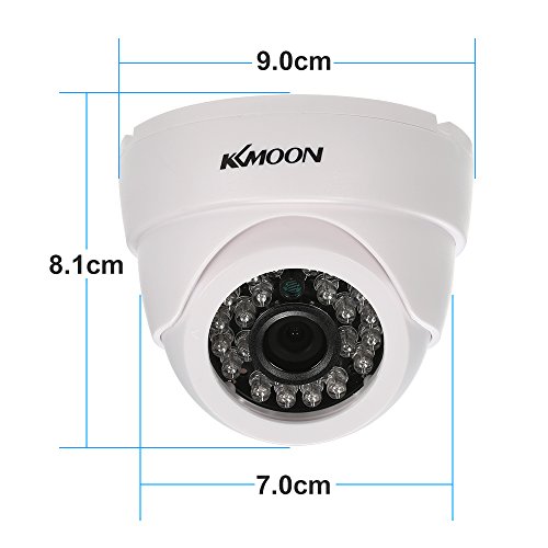 DECDEAL 1080P AHD Dome CCTV Analog Camera 3.6mm Lente 1/2.8 '' CMOS 2.0MP IR-CUT 24pcs IR LEDS Vis