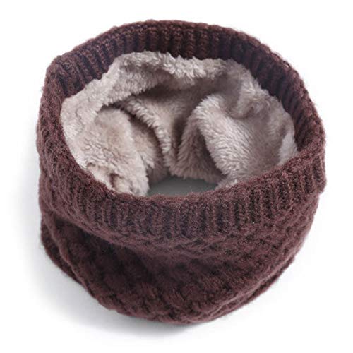 Foulard en coton unisexe anti-irritation avec col de laine pour enfants