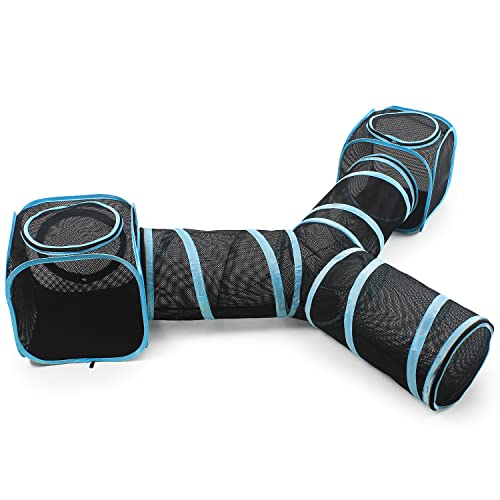 Cat-Furniture-Tent-for-Indoor-and-Outdoor-Playpen-Portable-Cat-Tunnels-Outdoor-Kennel-2-Cube-3-Way-Tunnel