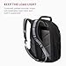 Wenger Legacy 16 inch Laptop Backpack, Men's and Women's Laptop Bag, Black/Gray, One Size