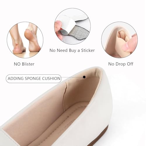Image of MUSSHOE Loafers for Women Pointed Toe: Dressy Gold Bit Flats, Suede BusinessCasual Slip On Shoes for Office Work,Interview & Teacher