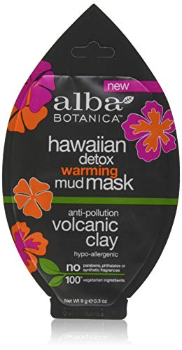 Alba Botanica Alba hawaiian detox warming mud mask anti-polution volvanic clay .3oz, 0.3 Ounce