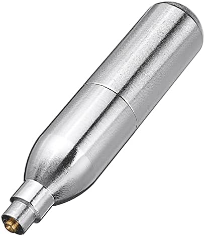 Oikabio CO2 Cylinder Refillable Non-Threaded 12G Stainless Steel Refillable Adapters Recycling
