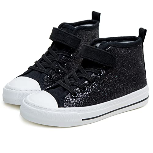 Toandon Kids Girls Boys Sneakers Glitter Sparkle Shoes...