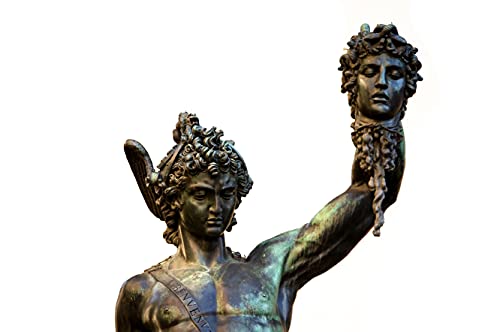 8" ~ Greek Mythology Perseus Statue Birthday ~ Edible Cake/Cupcake Topper!!!