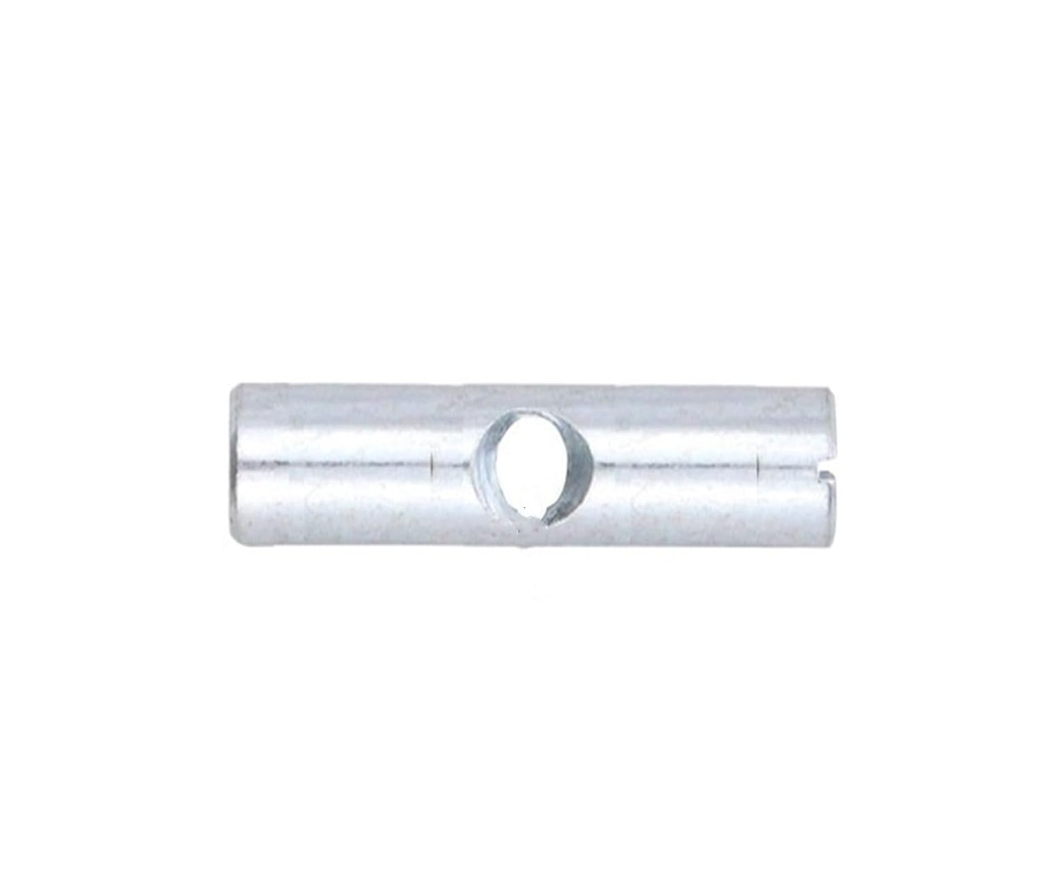 Furniture Barrel Nuts, 10PCS Barrel Bolts Cross Dowel Slotted Fittings Bed Or Chair Horizontal Hole Nut M6 M8 L=11mm-17mm(Center 30mm)