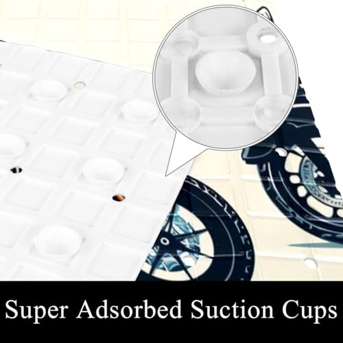Tapis de bain de moto en PVC de qualité supérieure et durable - 4