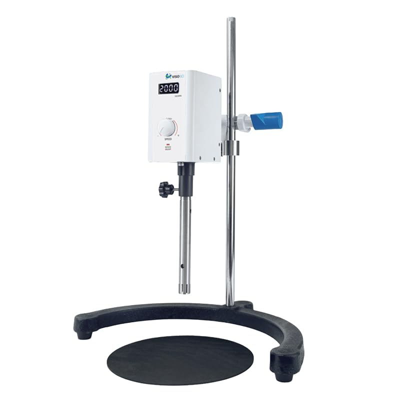 Emulsionante dispersador de laboratorio de homogeneizador de alta velocidad, mezclador digital de emulsión de alto cizallamiento de 2000-20000 rpm,