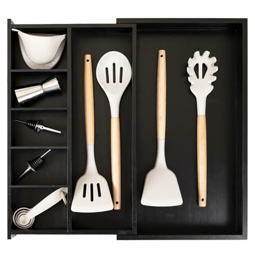 KitchenEdge expandable drawer organizer for utensils