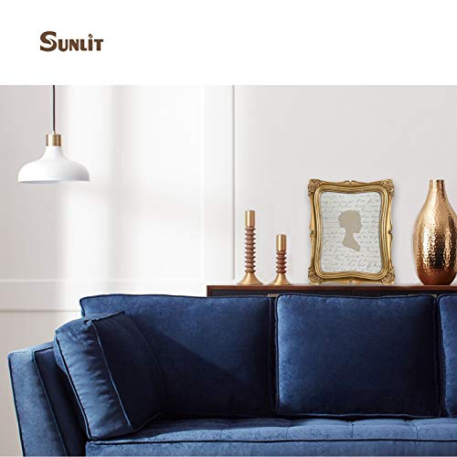 Sunlit Vintage Picture Frame 8X10 Inch, Luxury Antique Photo Frames With Glass Front, Photo Display, Tabletop Wall Hanging, Gold #TOP5