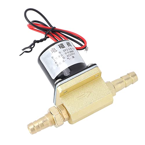 Brass Electric Solenoid Valve Welding Machine Solenoid Valve 2-Port Brass Electric Control Switch G1/8" Spare Valve For Water Air Gasoline (Ac36V) 0~0.8Mpa #TOP2