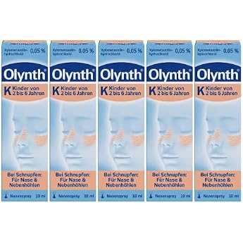 Olynth 0.05% for Children Nasal Dosing Spray 5 x 10 ml