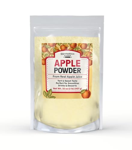 Unpretentious Apple Powder 2 Pound Smoothies & Juices Non-GMO No Fillers or Additives