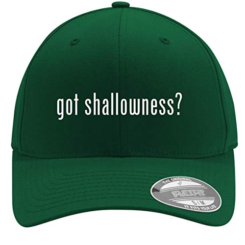 got Shallowness? - Adult Men's Flexfit Baseball Hat Cap, Forest, Large/X-Large
