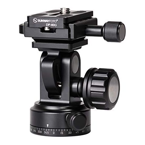 SUNWAYFOTO DT 02D50 2-Way Head Tripod Head Black Cover