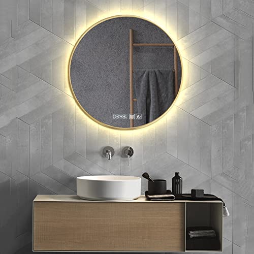 Miroir LED antibuée avec intensité réglable et 3 couleurs