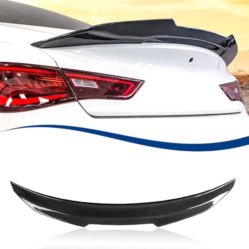 XPHAZZ Real Carbon Fiber Rear Spoiler PSM-Style Compatible with Infiniti (2017-2023 Coupe Q60 Q60S, PSM-Style)