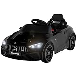 Actionbikes Motors Kinder Elektroauto Mercedes AMG CLE 53 | 2,4 Ghz Fernbedienung - Lizenziert - Spielzeugauto - Kinderauto elektrisch - Elektrofahrzeuge - Elektro Auto für Kinder ab 3 Jahre (Schwarz)