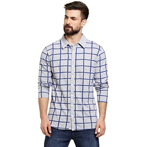 Image of Campus Sutra Men's Regular Fit Casual Shirt