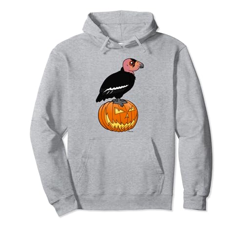 Funny California Condor Halloween Festive Birdorable Design Pullover Hoodie